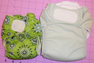 My First Homemade Cloth Diapers